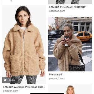 IAMGIA teddy coat